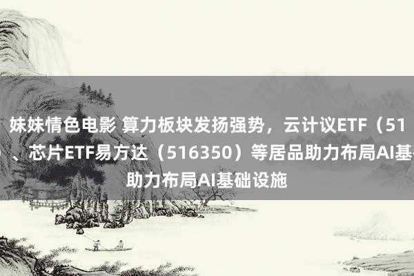 妹妹情色电影 算力板块发扬强势，云计议ETF（516510）、芯片ETF易方达（516350）等居品助力布局AI基础设施