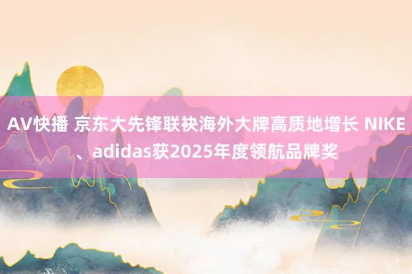 AV快播 京东大先锋联袂海外大牌高质地增长 NIKE、adidas获2025年度领航品牌奖